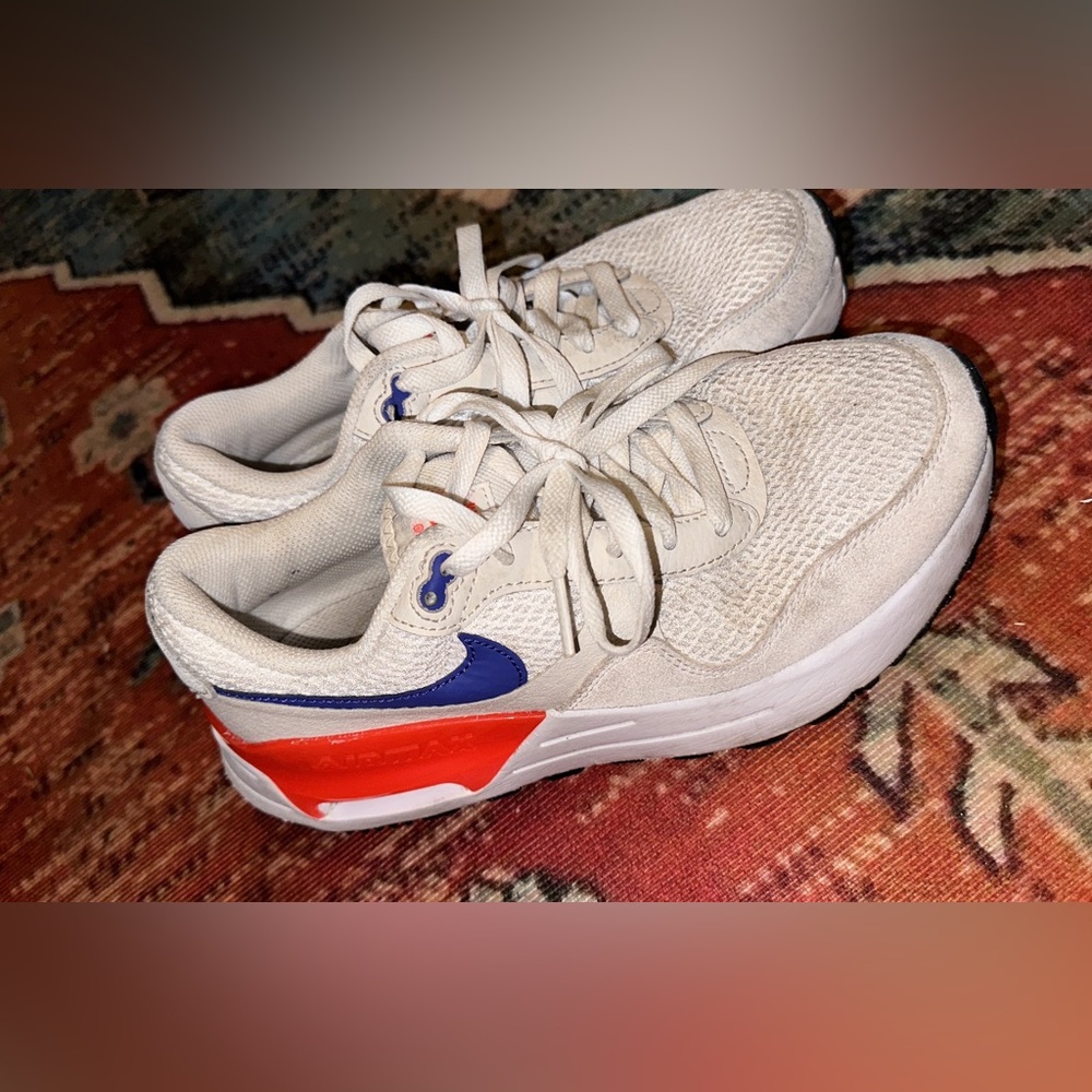 Nike Air Max SYSTM 'White Bright Crimson Lapis' Size US 6.5